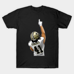 Alvin Kamara #41 Celebrates Touchdown T-Shirt